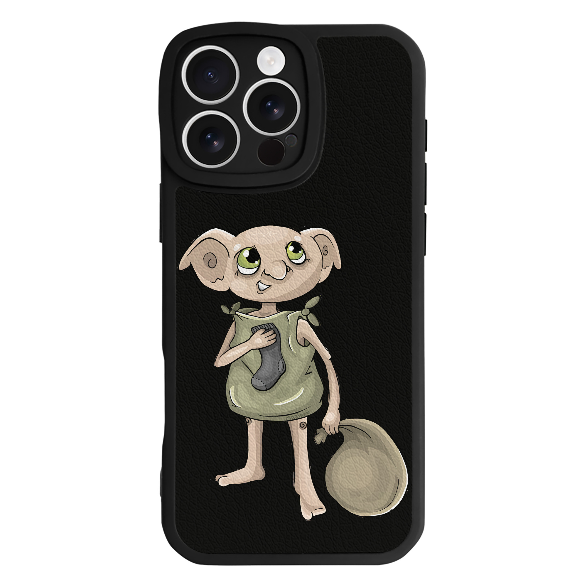 （画像用） Harry Potter ハリー・ポッターシリーズ 【iPhone 16シリーズ対応】シリコンスマホケース（レザー調） 材質：シリコン